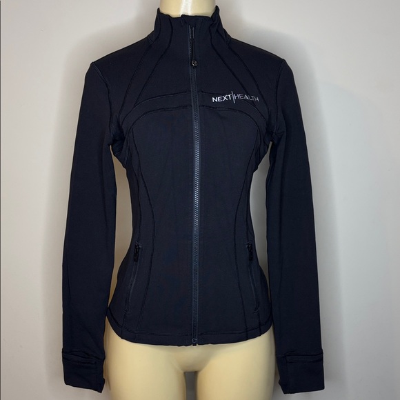 lululemon athletica Jackets & Blazers - Lululemon Women's Thumbholes Black Jacket Size 6